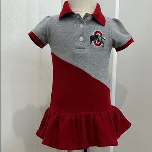 Ohio State Buckeyes Polo Style Dress |Size 18 months